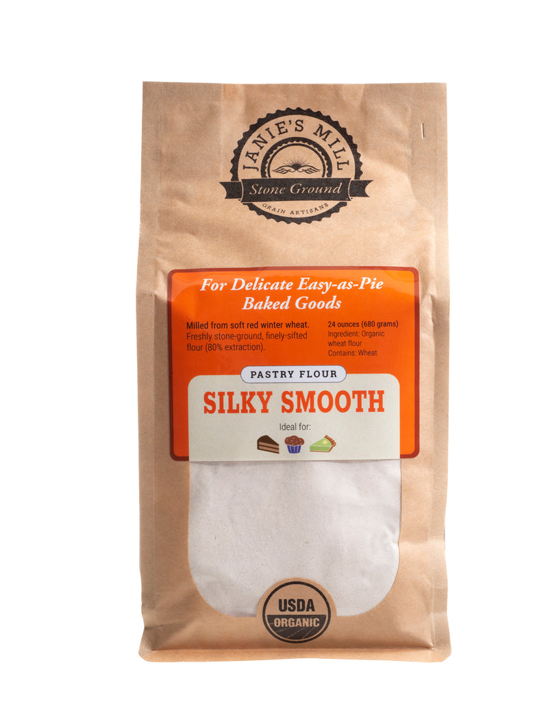 Organic Silky Smooth Pastry Flour – Janie's Mill